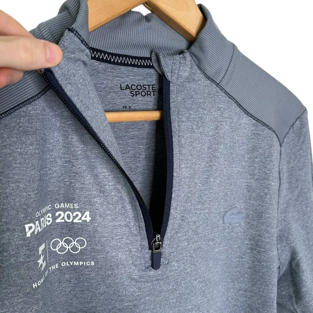 Lacoste Ultra Dry Quarter Zip Pullover Jacket
